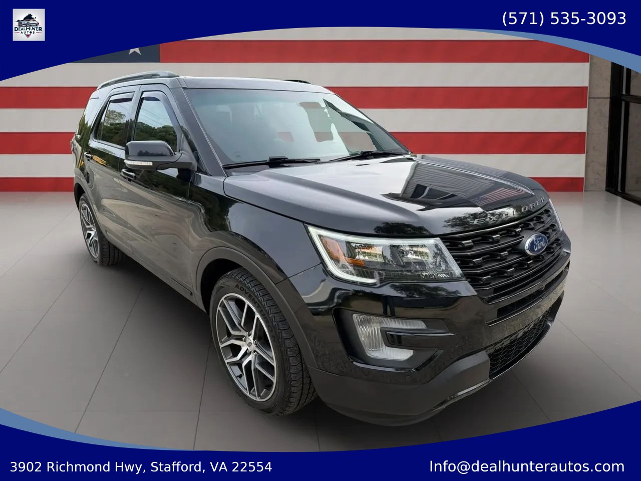 Used 2017 Ford Explorer Sport w/ Equipment Group 401A AWD/4WD image 3