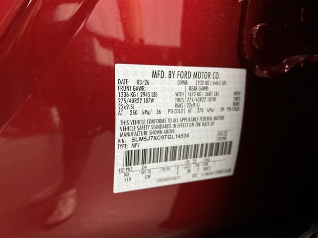Used 2026 Lincoln Aviator Reserve w/ Illumination Package AWD/4WD image 34