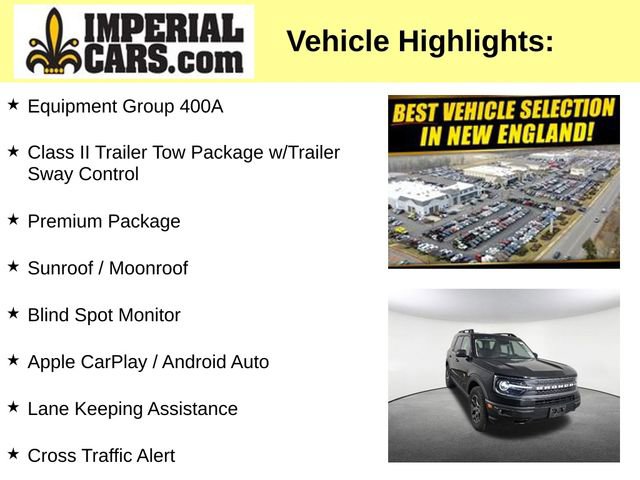 Used 2024 Ford Bronco Sport Badlands w/ Premium Package AWD/4WD image 3
