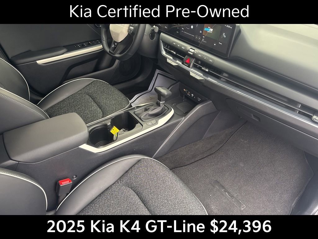 Certified 2025 Kia K4 GT-Line w/ GT-Line Sunroof Package image 19