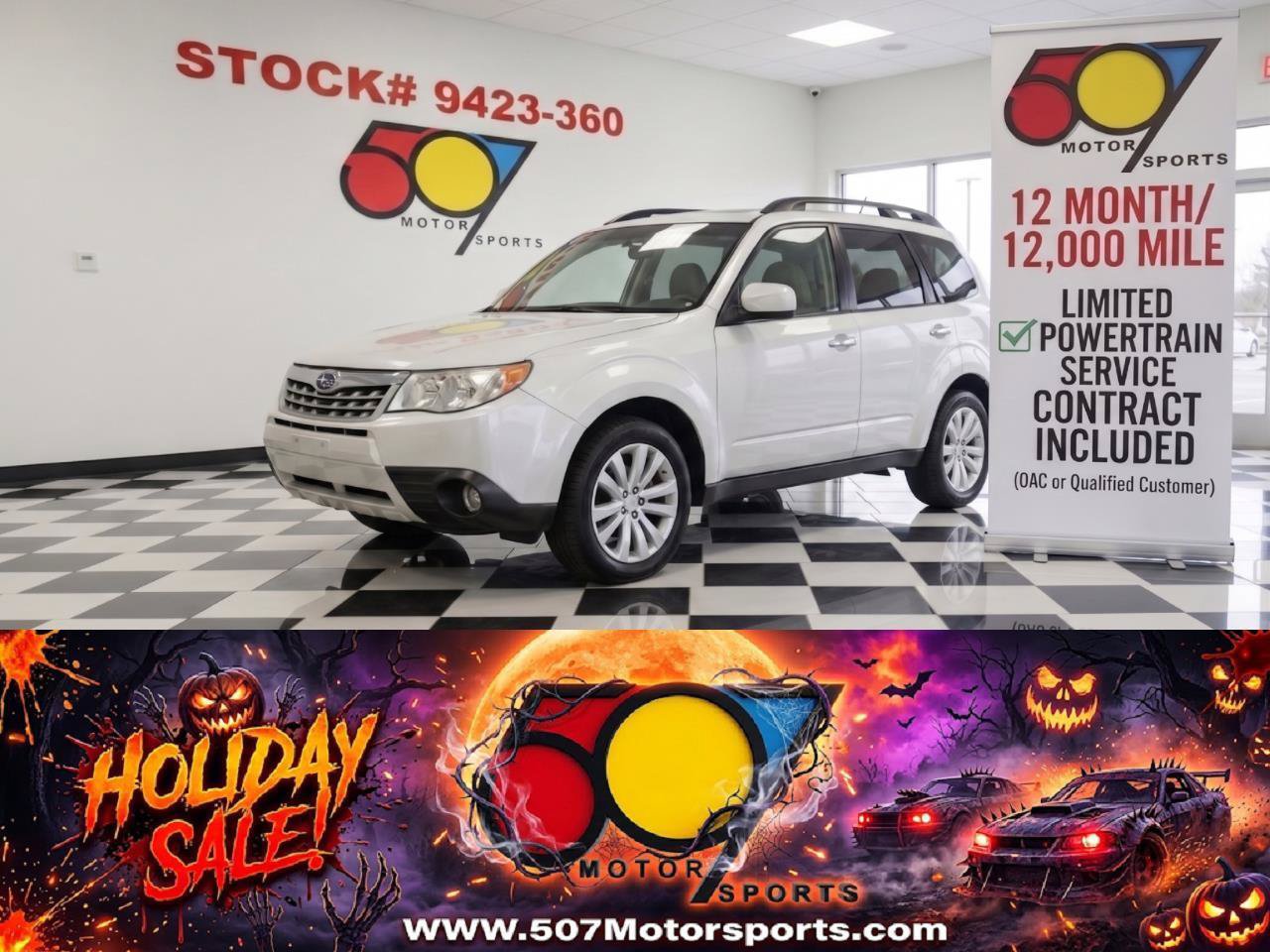 Used 2011 Subaru Forester 2.5X Touring w/ Popular Equipment Group 4B AWD/4WD image 1