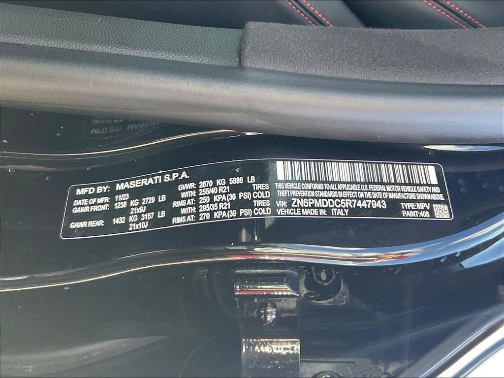 Used 2024 Maserati Grecale Modena AWD/4WD image 19