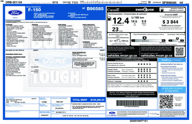 Used 2025 Ford F150 King Ranch w/ FX4 Off-Road Package AWD/4WD image 51