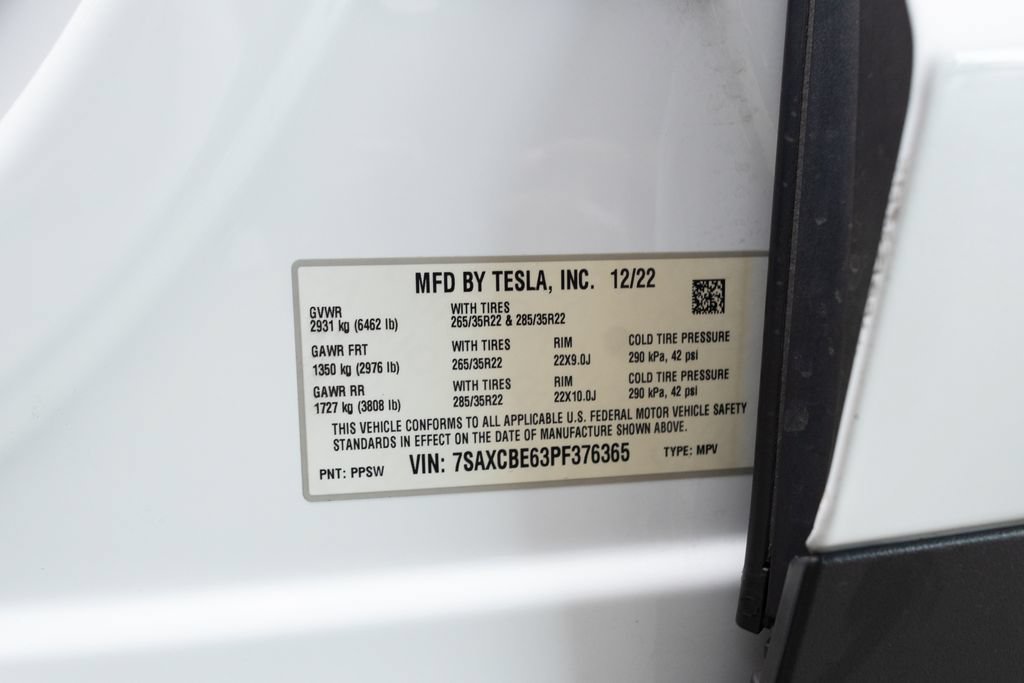 Used 2023 Tesla Model X Plaid AWD/4WD image 46