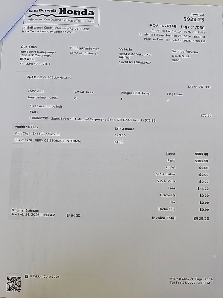 Used 2024 GMC Yukon XL Denali image 59