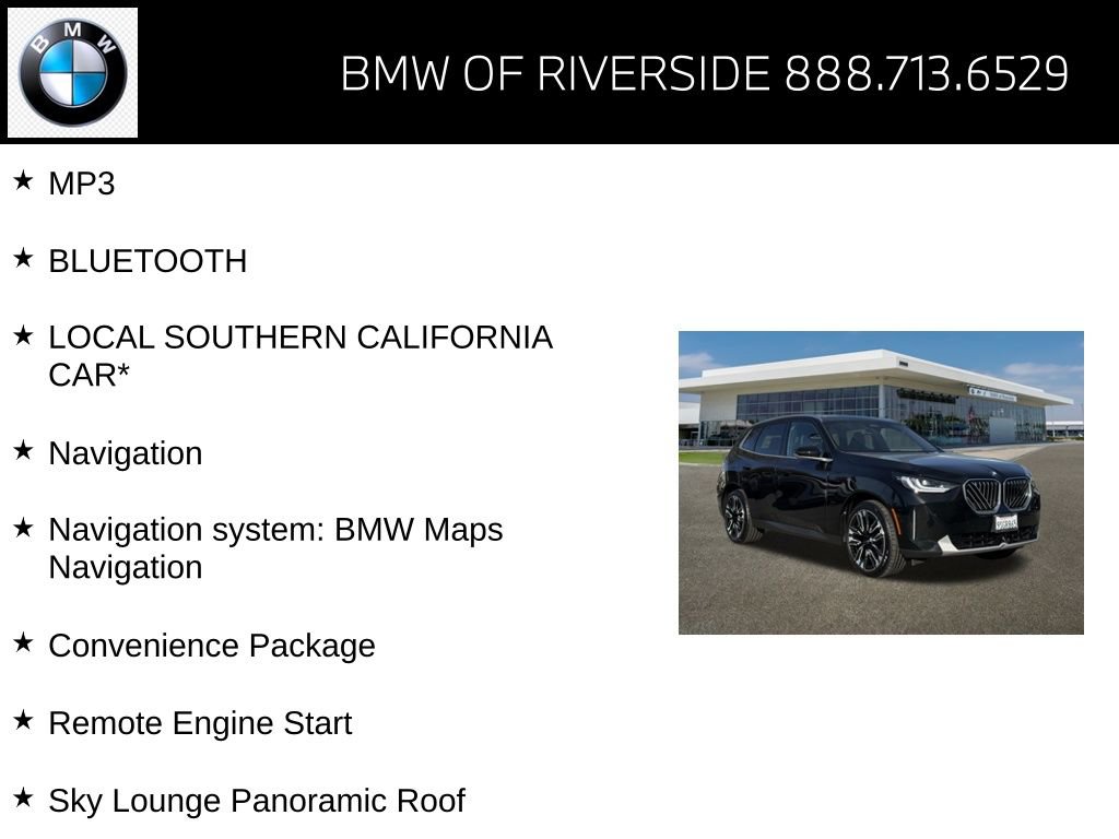 Used 2025 BMW X3 xDrive30i w/ Convenience Package image 15