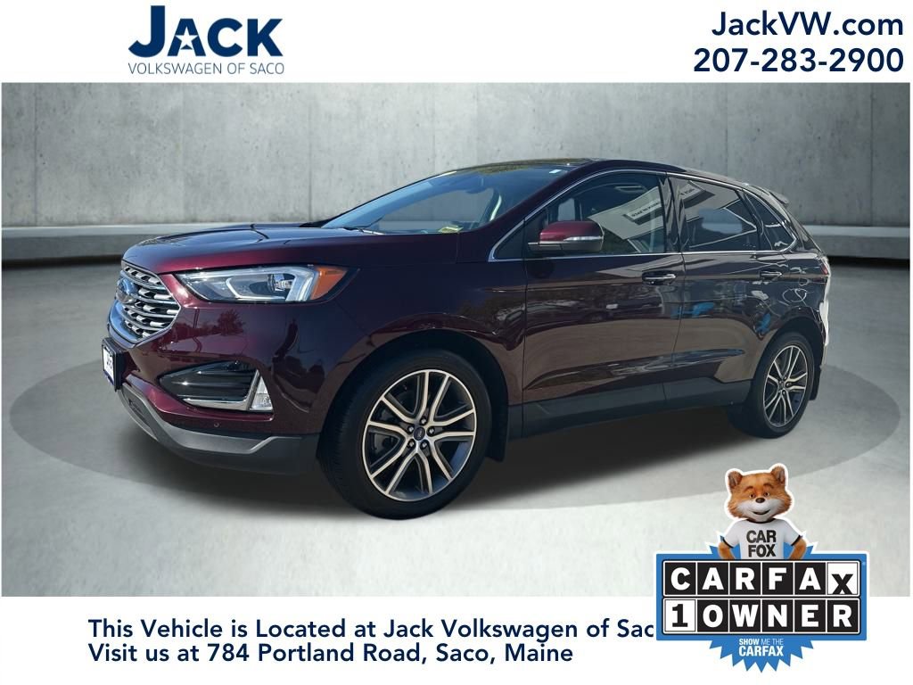 Used 2022 Ford Edge Titanium w/ Class II Trailer Tow Package