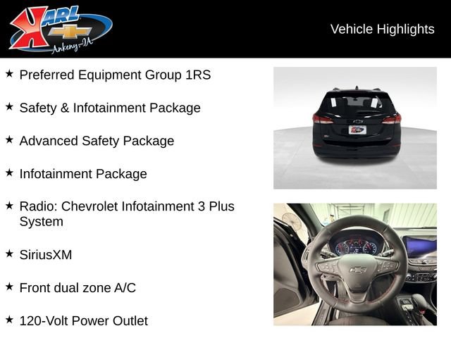 Certified 2024 Chevrolet Equinox RS AWD/4WD image 2