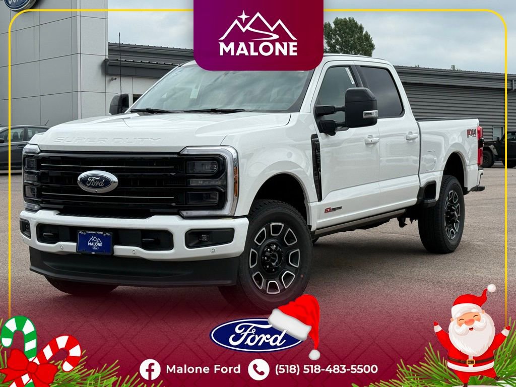 New 2025 Ford F350 Platinum w/ FX4 Off-Road Package