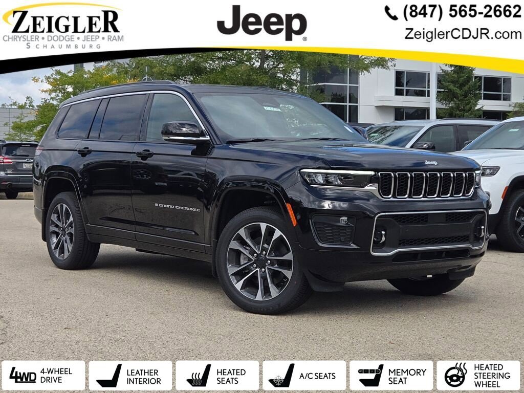 New 2025 Jeep Grand Cherokee L Overland w/ Luxury Tech Group IV