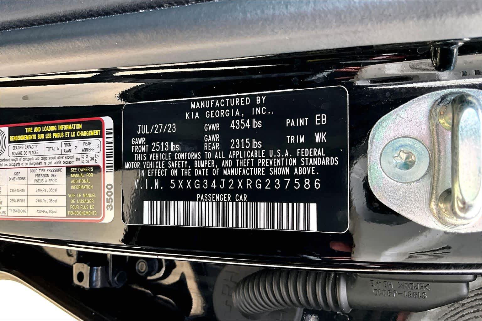 Used 2024 Kia K5 EX w/ EX Premium Package FWD image 34