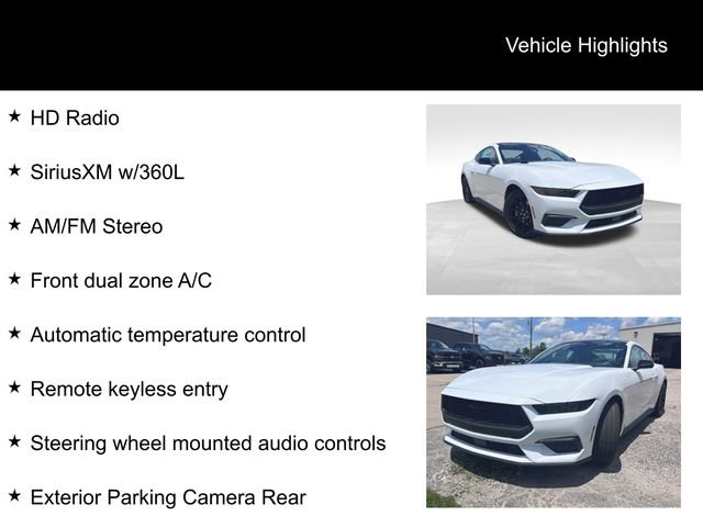 New 2025 Ford Mustang Premium image 2