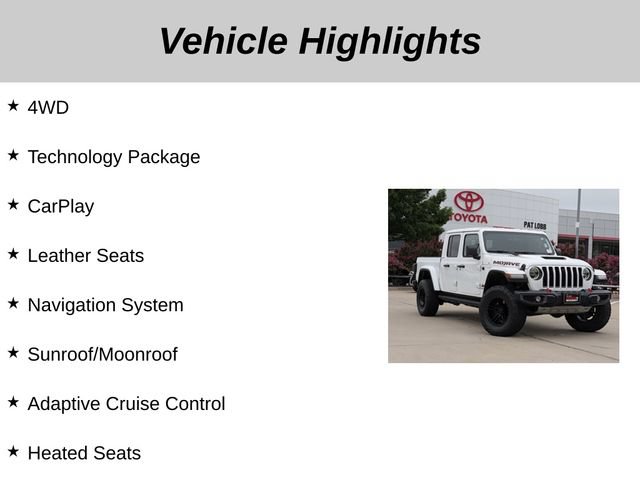 Used 2021 Jeep Gladiator Mojave AWD/4WD image 5