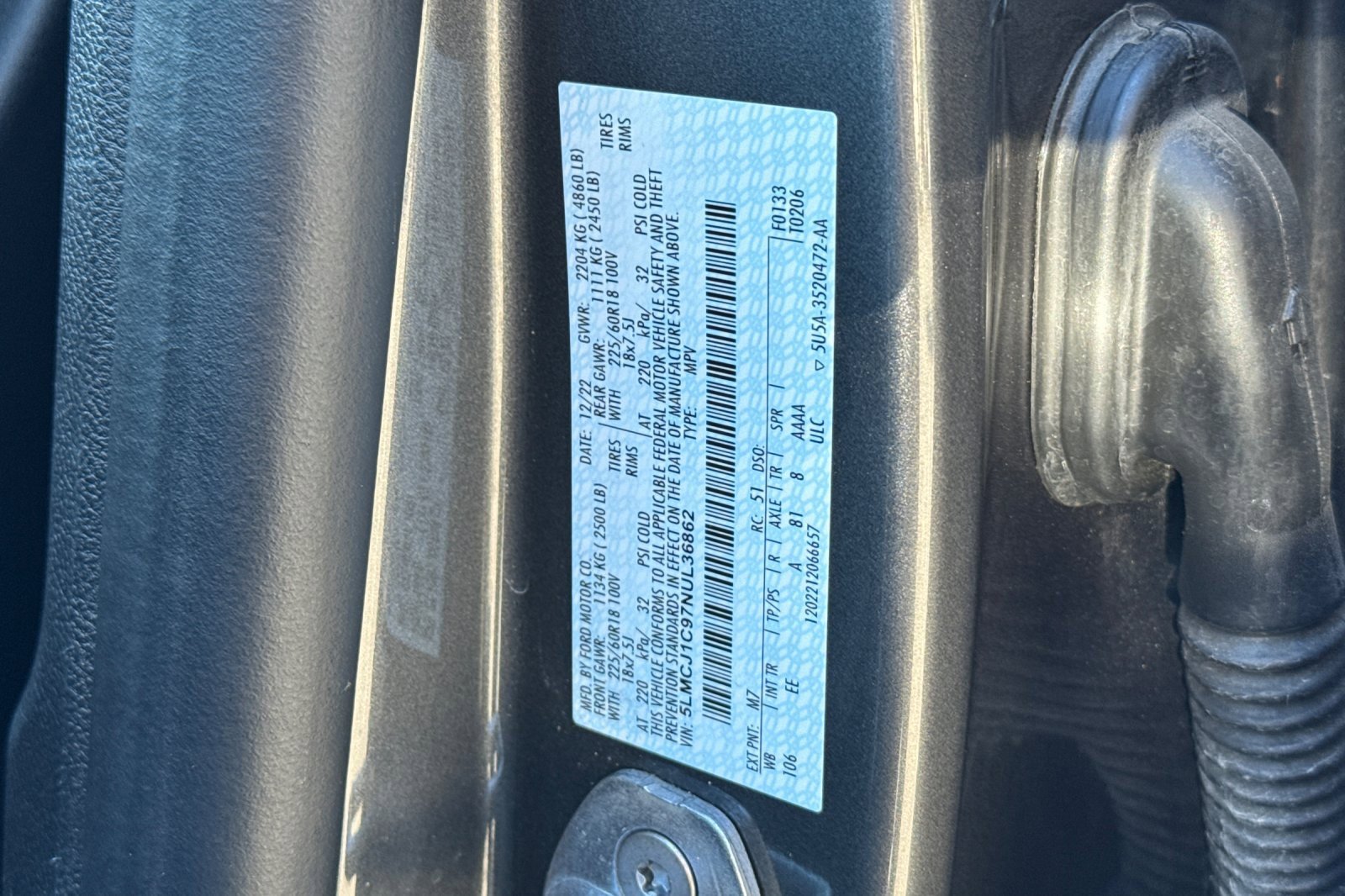 Certified 2022 Lincoln Corsair FWD image 28