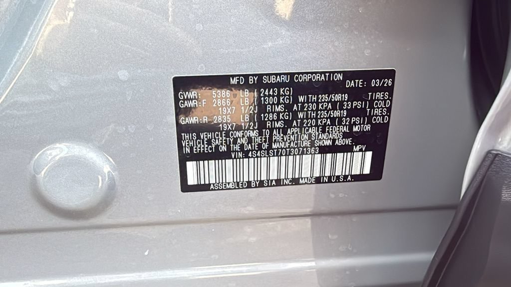 New 2026 Subaru Forester Touring AWD/4WD image 32