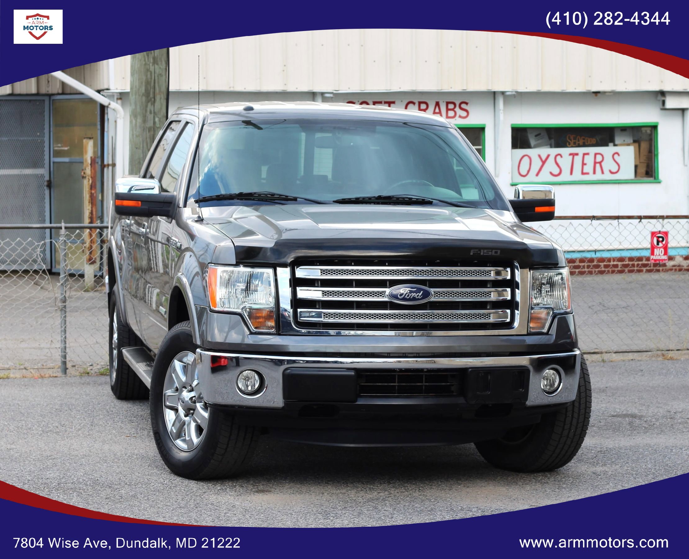 Used 2013 Ford F150 Lariat w/ Lariat Chrome Pkg AWD/4WD image 1