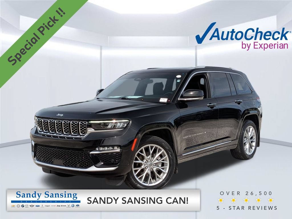 Used 2023 Jeep Grand Cherokee Summit w/ Rear Seat Video Group I AWD/4WD image 1