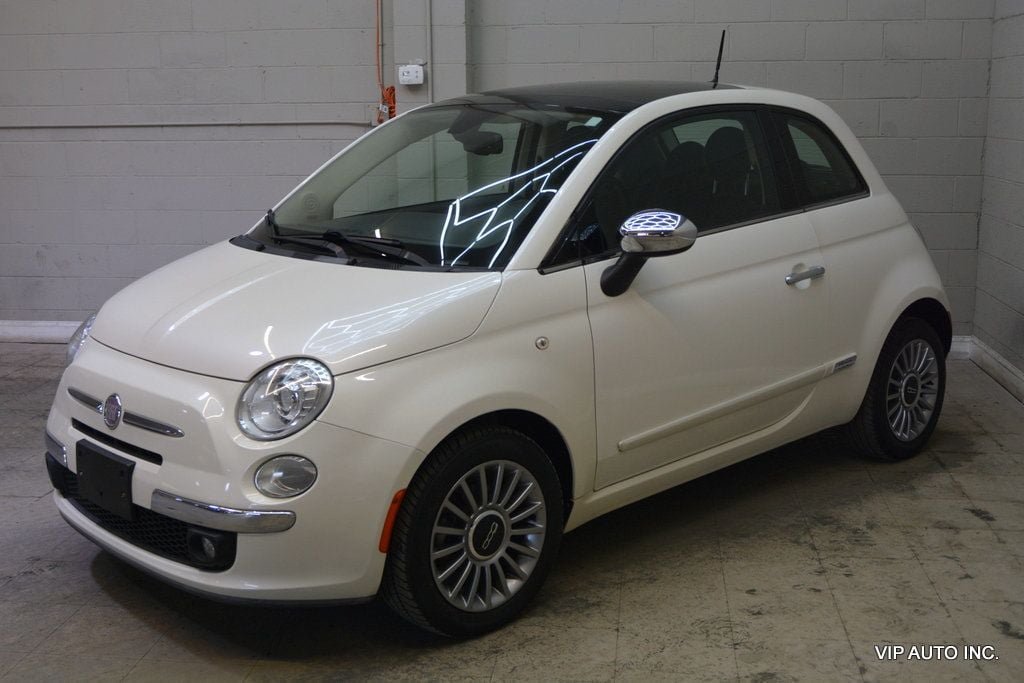 Used 2012 FIAT 500 Lounge w/ Luxury Leather Pkg FWD image 2