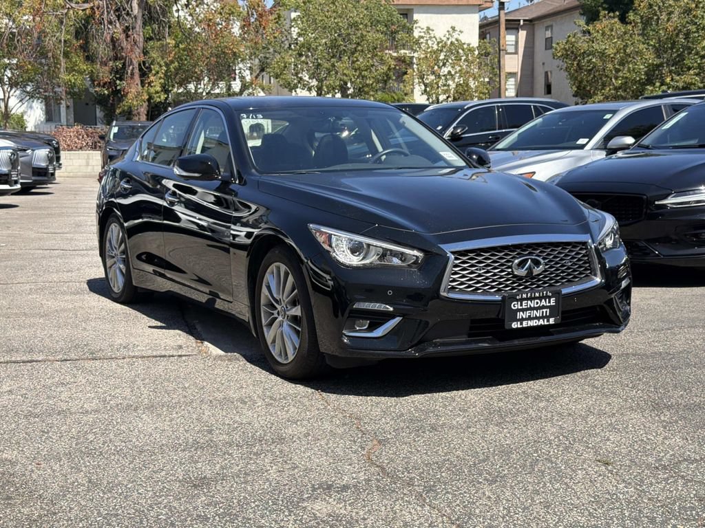 Certified 2023 INFINITI Q50 Luxe w/ Cargo Package RWD image 2