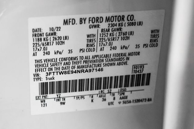 Used 2022 Ford Maverick XL image 50