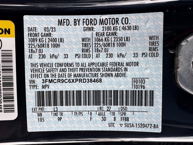 Used 2023 Ford Bronco Sport Outer Banks w/ Tech Package image 29