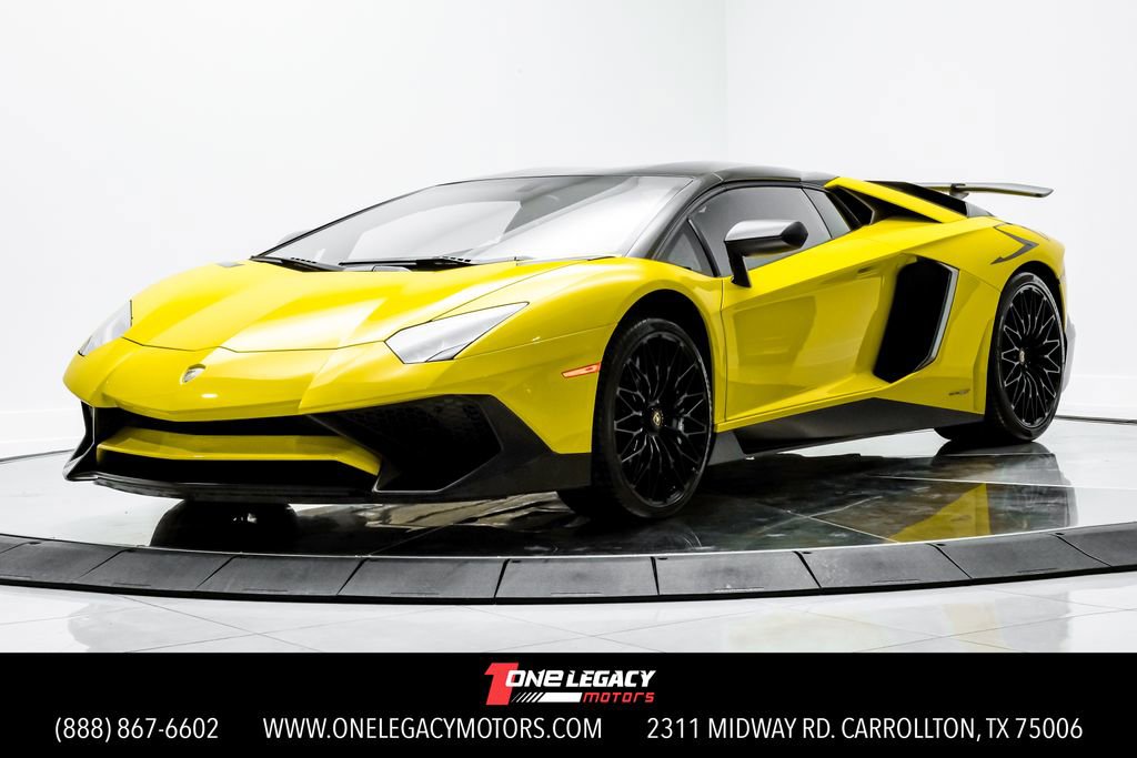 Used 2017 Lamborghini Aventador LP 750-4 Superveloce
