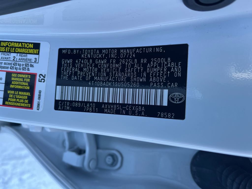 Certified 2025 Toyota Camry XLE image 31