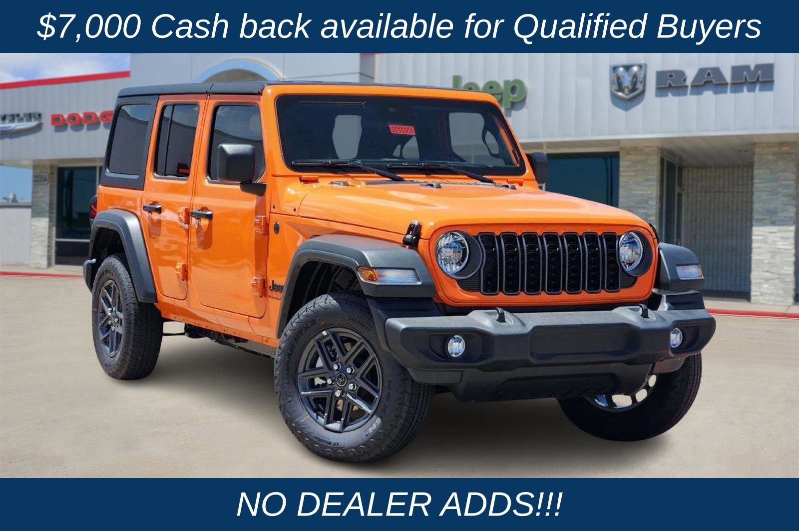 New 2025 Jeep Wrangler Sport S