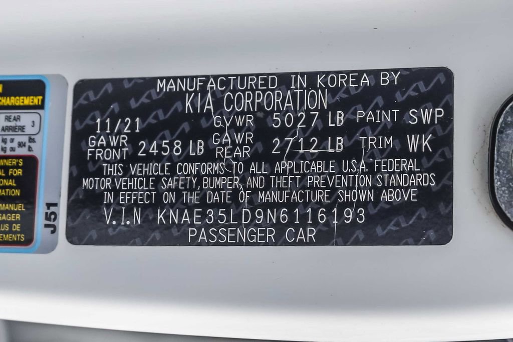 Used 2022 Kia Stinger GT-Line w/ Sun & Sound Package image 28