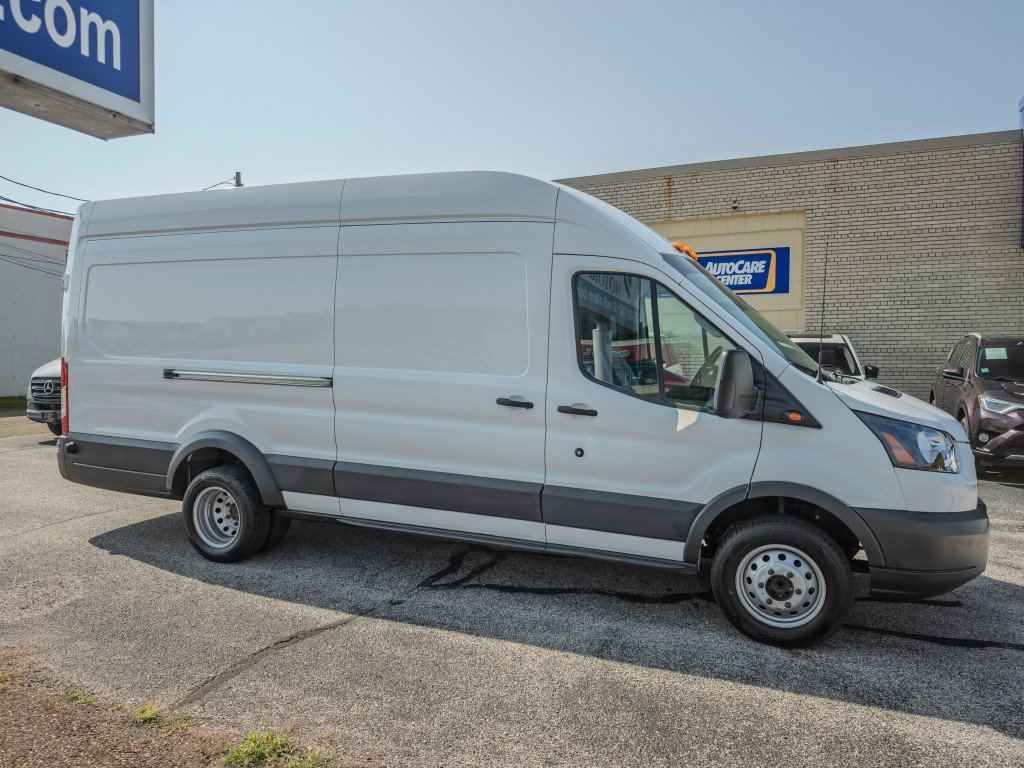 Used 2018 Ford Transit 350 148 High Roof Extended DRW RWD image 2