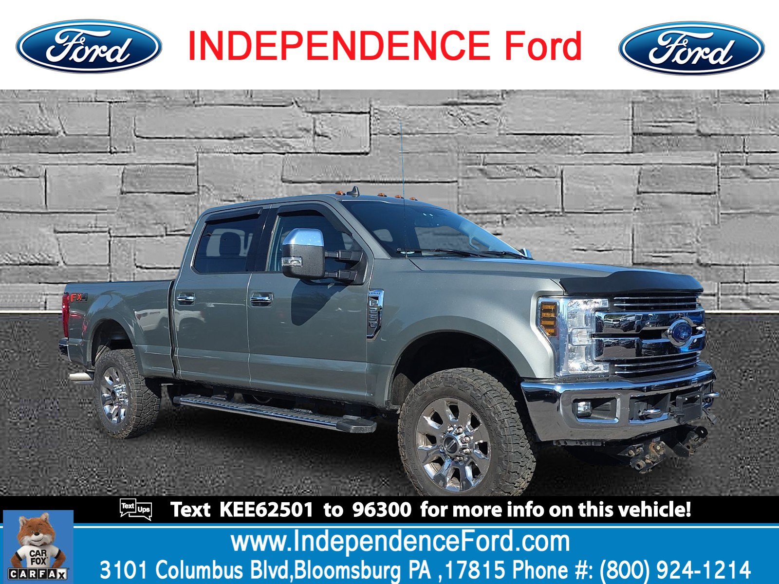 Certified 2019 Ford F250 Lariat w/ Chrome Package