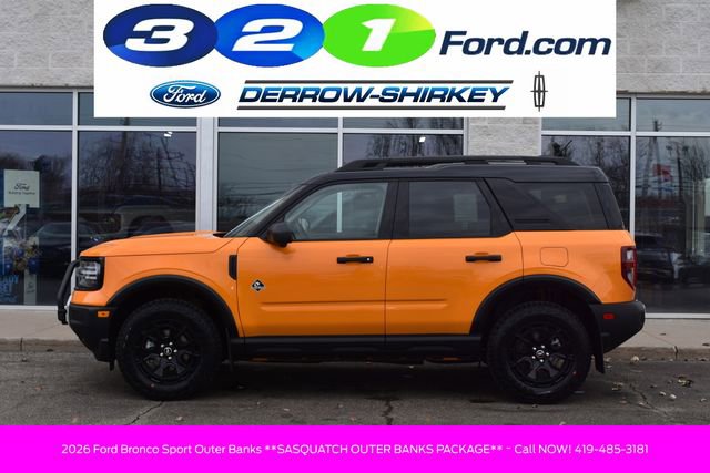 New 2026 Ford Bronco Sport Outer Banks w/ Sasquatch Outer Banks Package image 2