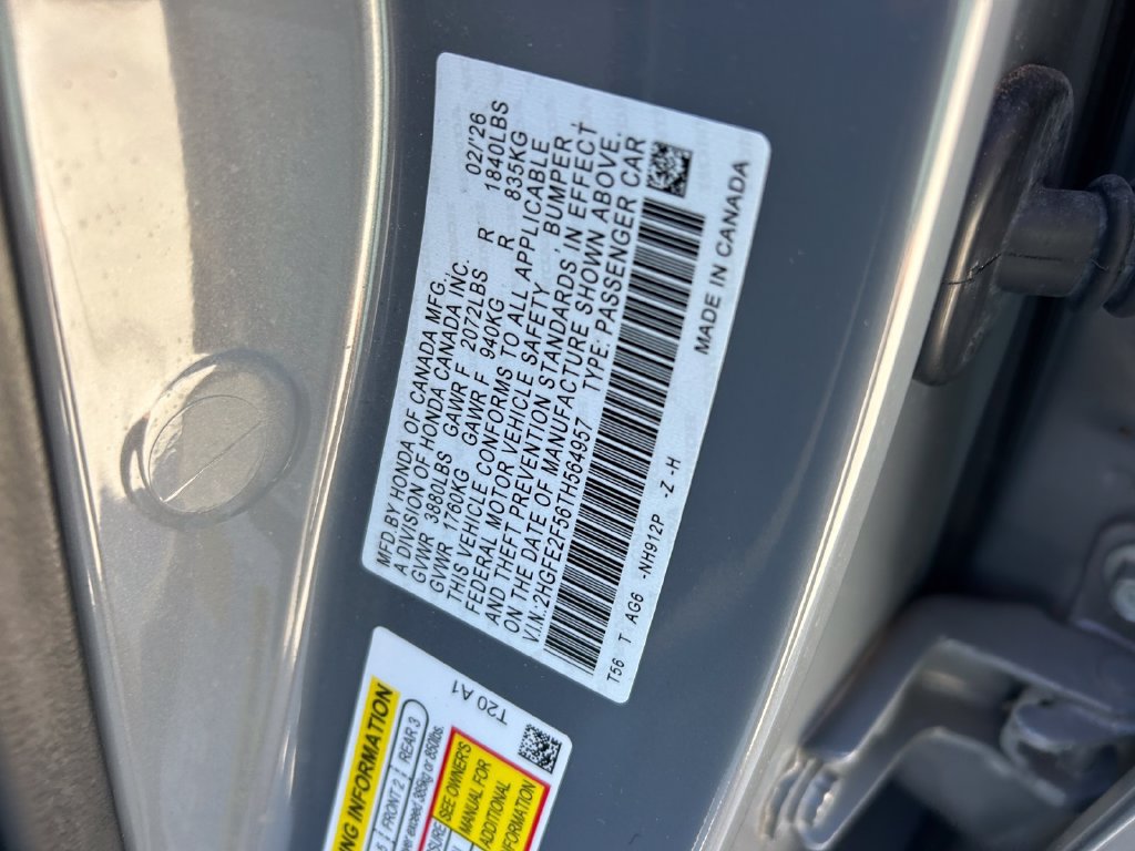 Used 2026 Honda Civic Sport image 10