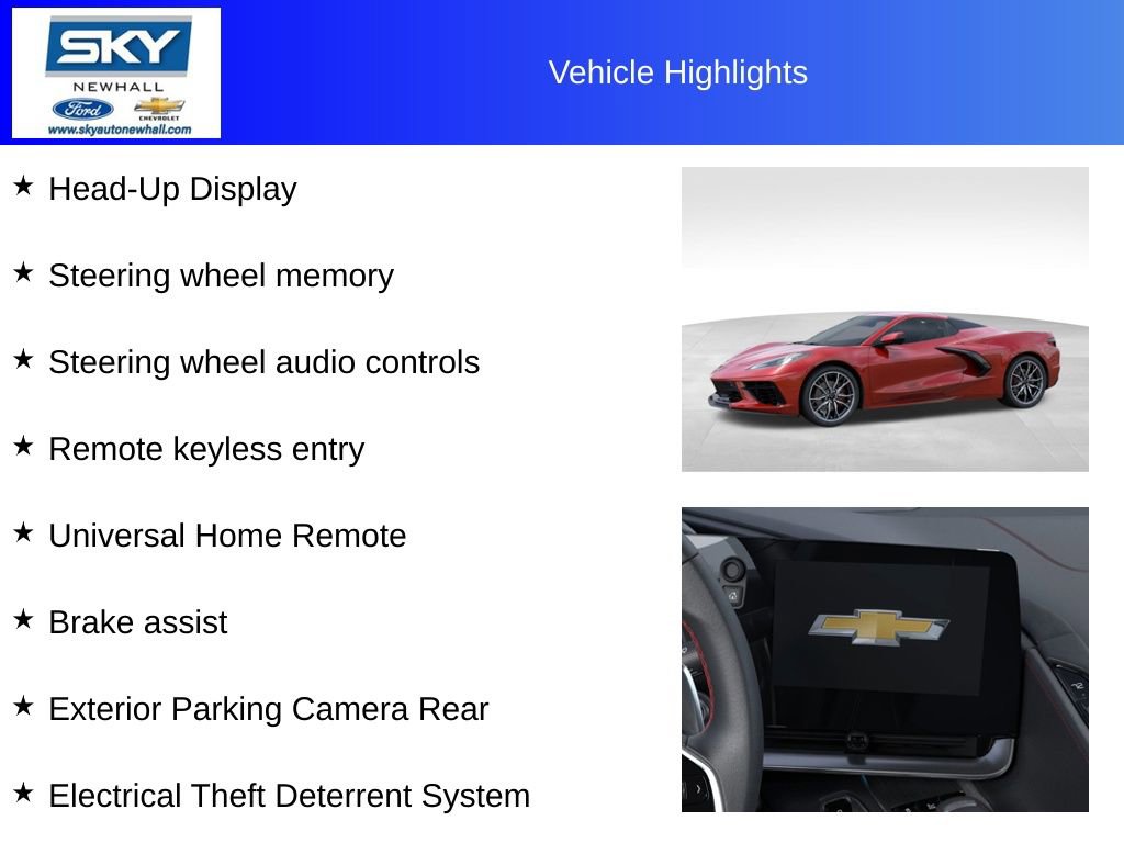 New 2024 Chevrolet Corvette Stingray Premium Conv image 26