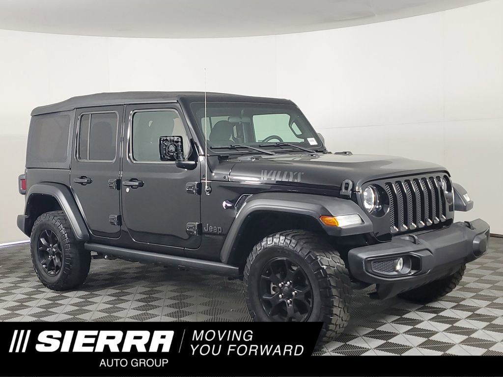 Used 2022 Jeep Wrangler Unlimited Sport image 1