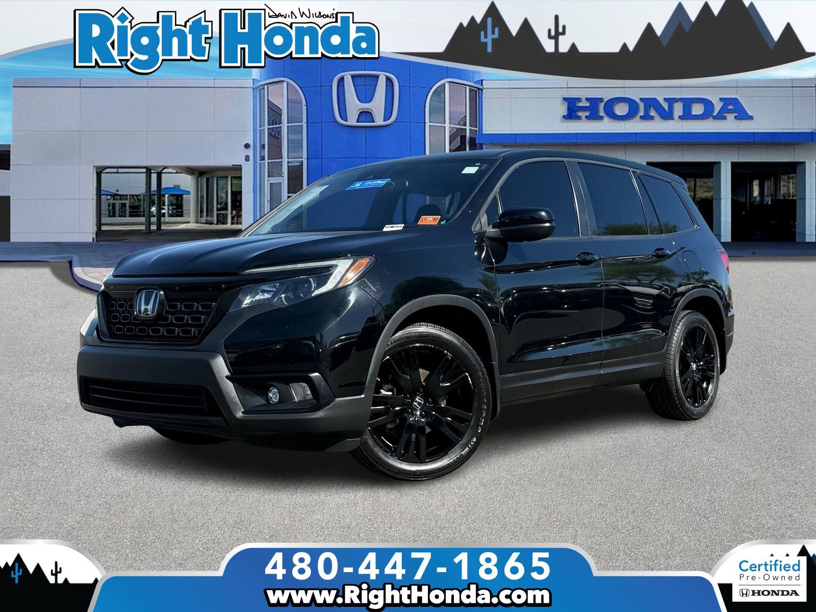 Certified 2021 Honda Passport Sport image 1