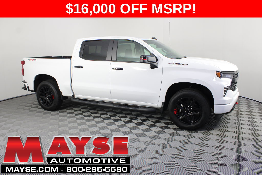 New 2026 Chevrolet Silverado 1500 RST w/ Redline Edition AWD/4WD image 1