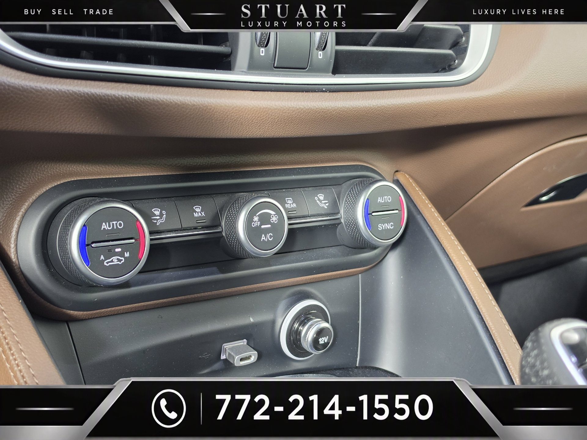 Used 2020 Alfa Romeo Stelvio Sport w/ Quick Order Package 22K Sport RWD image 14