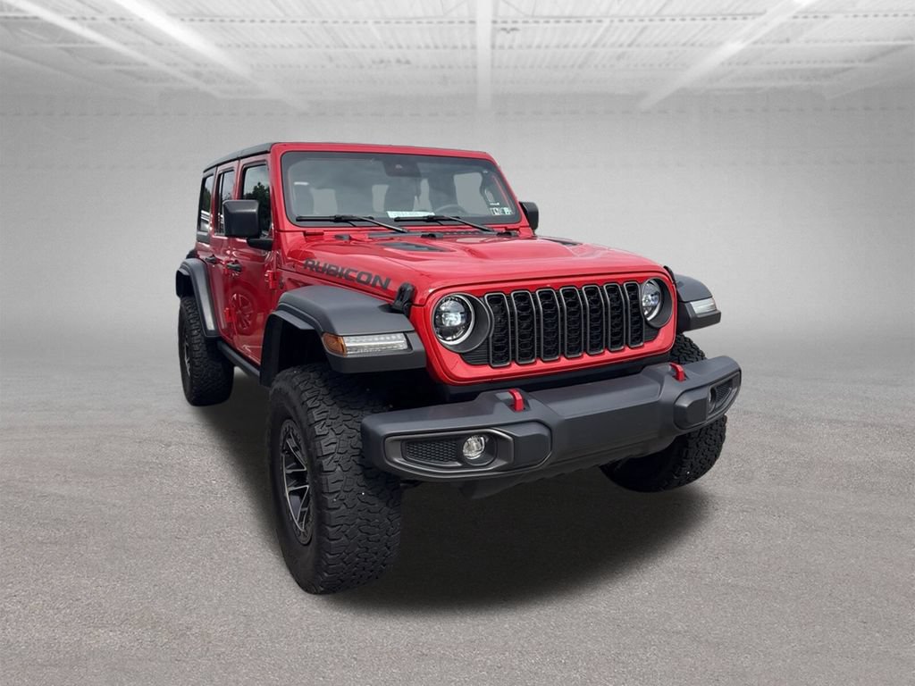 Used 2024 Jeep Wrangler Unlimited Rubicon w/ XTREMEE 35" Tire Package AWD/4WD image 3