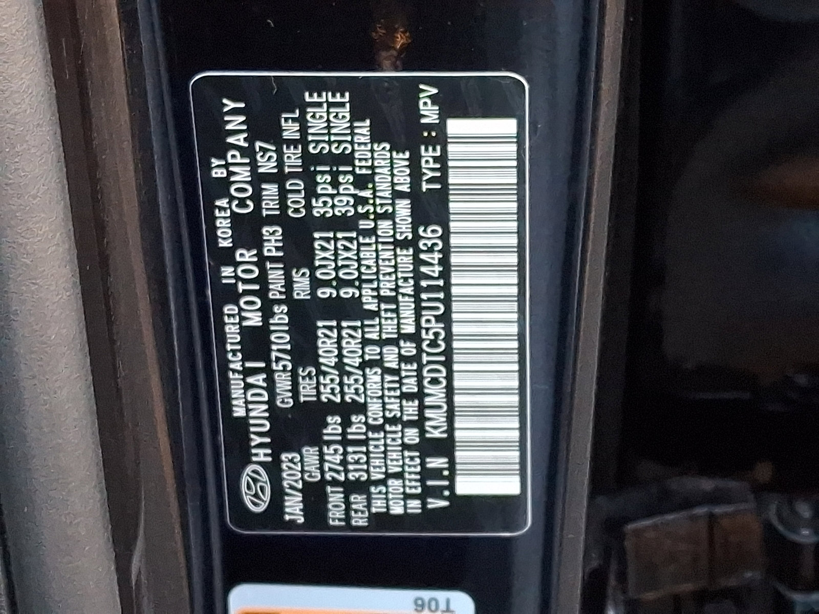 Certified 2023 Genesis GV70 3.5T Sport w/ Sport Prestige Package image 27