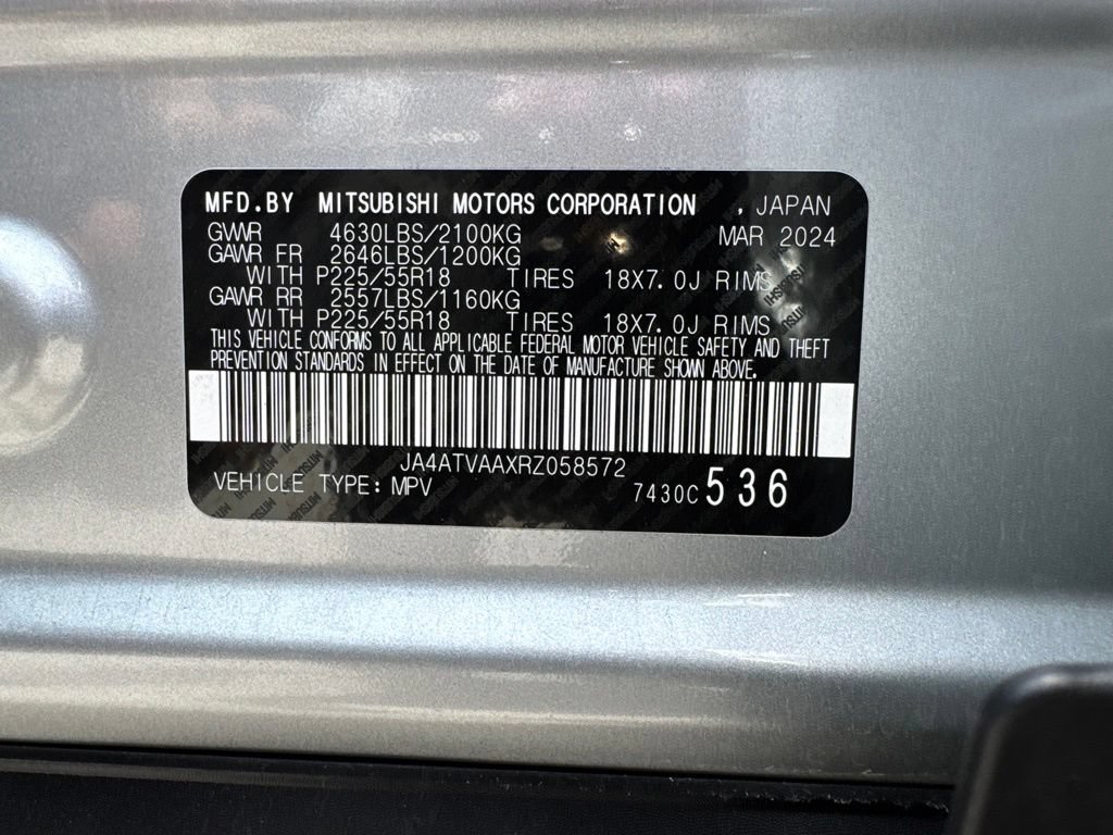 Used 2024 Mitsubishi Eclipse Cross LE AWD/4WD image 14