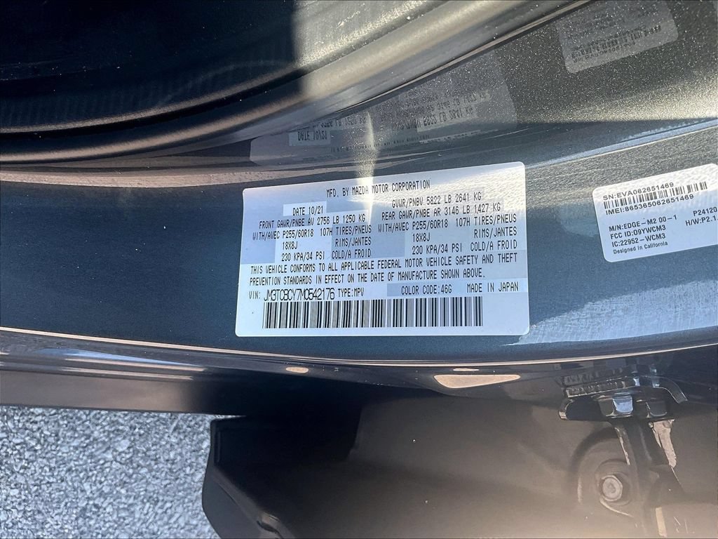 Used 2021 MAZDA CX-9 Touring AWD/4WD image 36