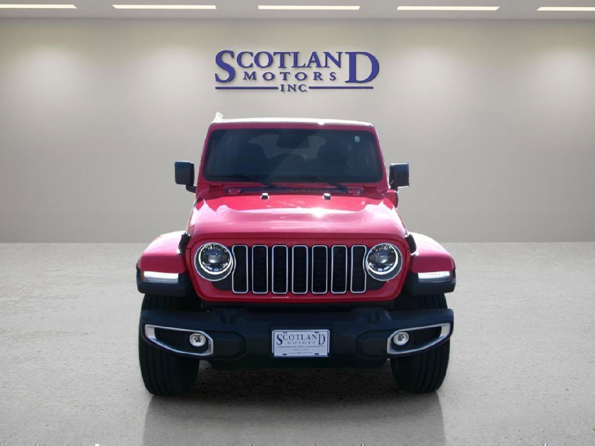 Used 2025 Jeep Wrangler Unlimited Sahara w/ Safety Group AWD/4WD image 3