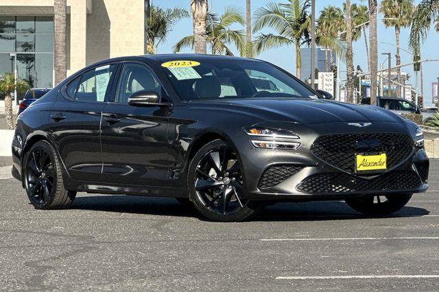 Used 2023 Genesis G70 2.0T w/ Sport Prestige Package RWD image 2