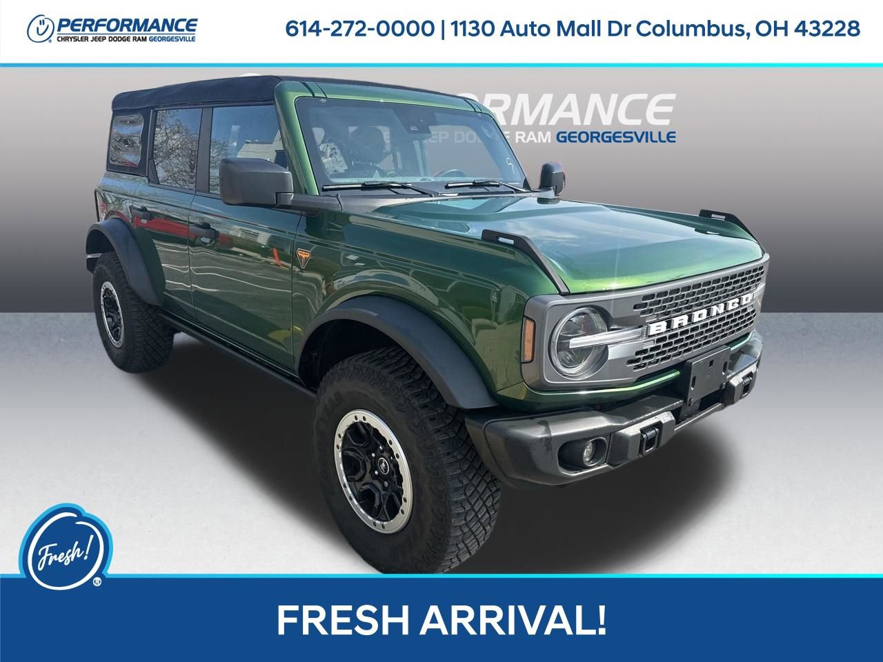 Used 2023 Ford Bronco Badlands w/ Sasquatch Package