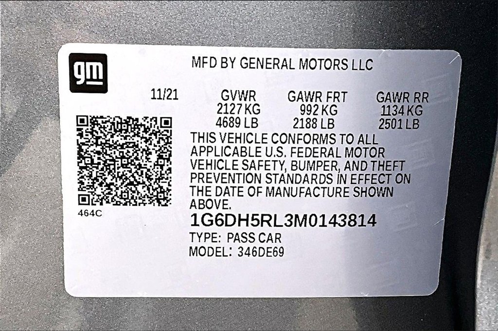 Used 2021 Cadillac CT4 V w/ Climate Package image 32