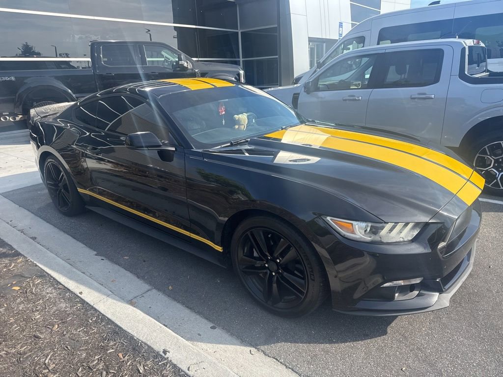 Used 2015 Ford Mustang Premium w/ Ecoboost Performance Package RWD image 1