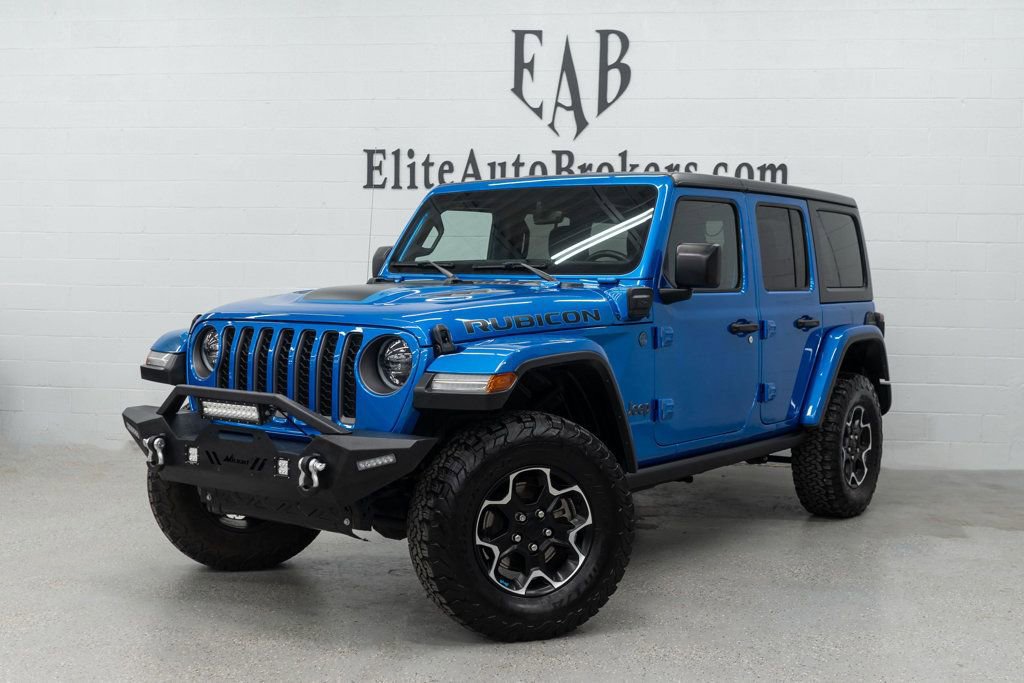 Used 2023 Jeep Wrangler Unlimited Rubicon 4xe w/ Cold Weather Group AWD/4WD image 1