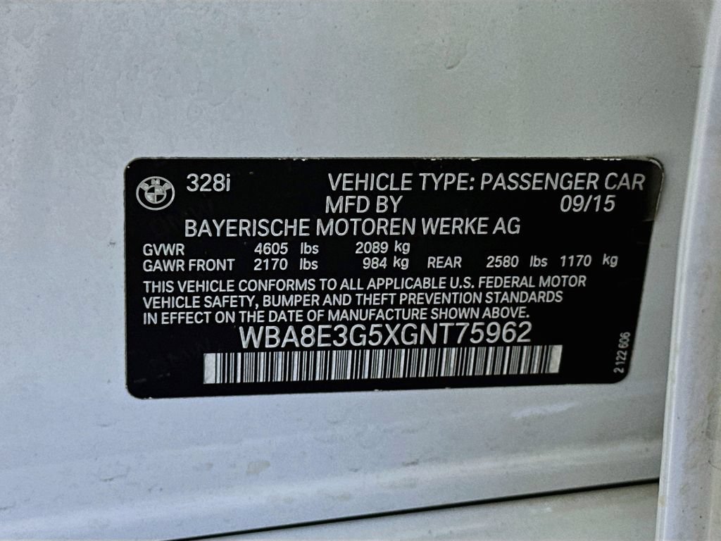 Used 2016 BMW 328i xDrive Sedan AWD/4WD image 37