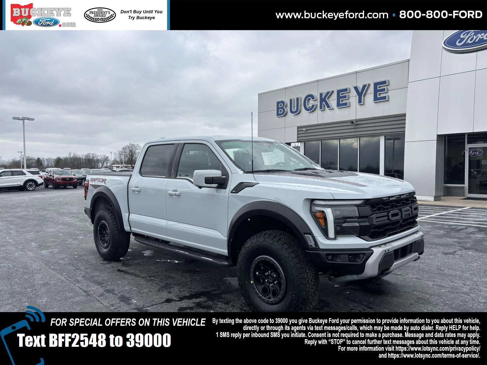 New 2025 Ford F150 Raptor